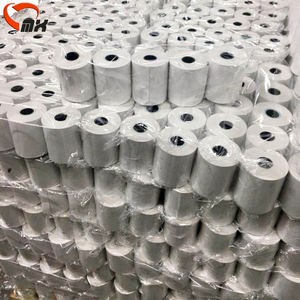 Chất lượng cao BPA-free giấy nhiệt cuộn 57 Mét Chiều rộng lớp duy nhất số lượng cho tiền mặt đăng ký & POS máy in cho ATM & POS Máy - Product Image 1