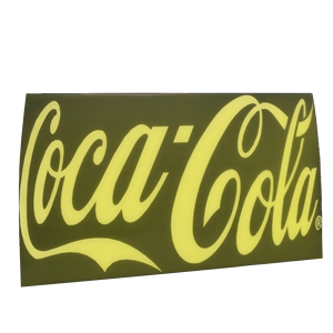 IHY Factory's Custom Special Design <strong>10W</strong> <strong>12V</strong> Coca Cola Logo Backlight Kit Billboard Sign Letter DIY COB <strong>LED</strong> - Product Image 3