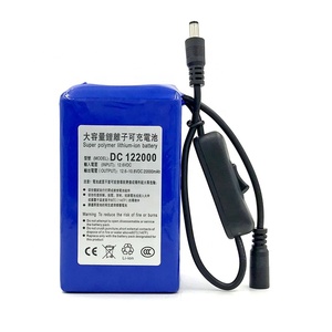 DC 122000 12V 20000mAh Lithium Ion <strong>Battery</strong> with 5521 Connector and Power Display for Camera - Product Image 3