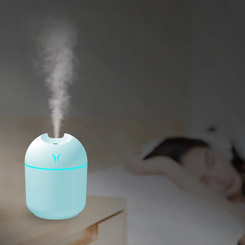 Più recente umidificatore ad ultrasuoni Smart silenziatore Spray portatile Mini umidificatore per camera da letto del bambino