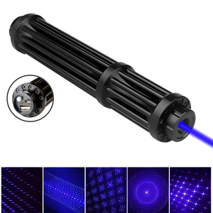 Ad alta potenza blu UV puntatore Laser presentatore torcia a LED con puntatore Laser blu linea per la presentazione Powerpoint - Product Image 2