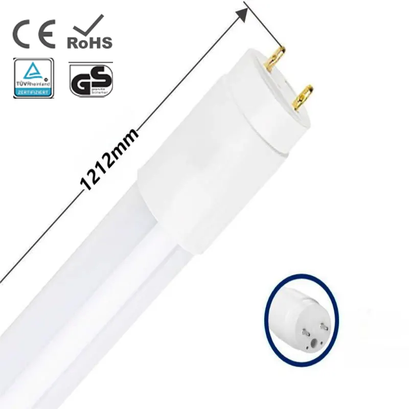 OEM ODM T8 120cm Tubo Lâmpada 9/12/15/17/18/20w Flicker Livre Led Tubo de Vidro Luz Para Estação