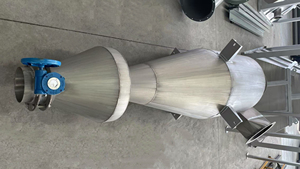 <strong>New</strong> High-efficiency Drill Bit <strong>Cyclone</strong> Separator Hot Powder Device Coating <strong>Cyclone</strong> Dust Collector - Product Image 4