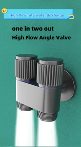 Modern tasarım duvara monte 1/2 tuvalet açılı vana ile çok fonksiyonlu çift saplı paslanmaz çelik bide püskürtücü banyo kullanımı - Product Image 3