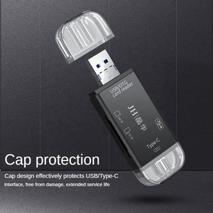 Lector de tarjetas USB 2,0 6 en 1, cámara multifuncional, tarjeta SD, teléfono móvil, tarjeta de memoria TF, convertidor de alta velocidad, ordenador Universal - Product Image 4