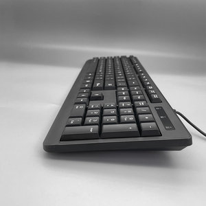 Teclado de ordenador con cable USB, herramientas privadas con llavero de goma de silicona resistente al agua, nuevo producto estándar - Product Image 4