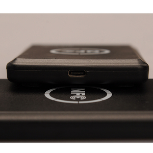 Duplicatore della copiatrice RFID dello scrittore del lettore di Smart Card NFC, programmatore USB nero portachiavi ID della carta adesivi IC copiatrice della carta epossidica - Product Image 4