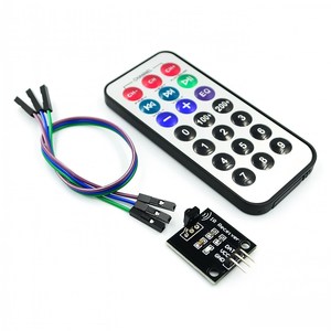 Für Arduino Infrarot kabelloser Fernsteuerungskit Roboter elektronische Bausteine Infrarot-Decodierung