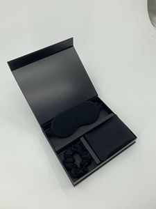 ラグジュアリー3ピースギフトボックスセットソフトシルク枕カバー、スリーピングアイマスク、女性用 - Product Image 5