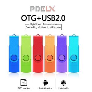 Otg usb flash sürücü 32gb 64gb 128gb flash bellek 16gb akıllı telefonlar için 2 In 1 cle usb 3.0 2.0 anahtar usb flash sürücü - Product Image 1