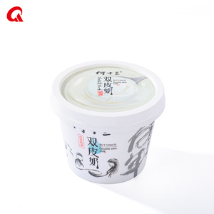 7oz/200ml Iml Plastic Cup for Ice Cream With Flat Lids and Spoon <strong>pp</strong> Smaller <strong>Container</strong> - Product Image 5