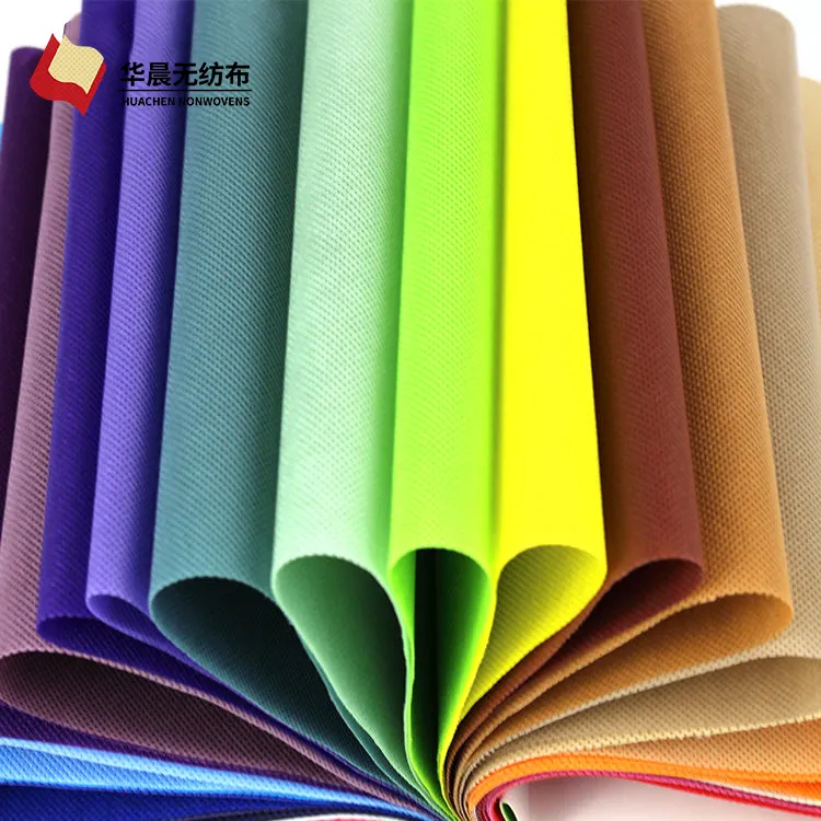 100% Pp Spunbond Nonwoven Outdoor Waterproof Fabric Material PET Mesh Non Woven Polypropylene Fabric