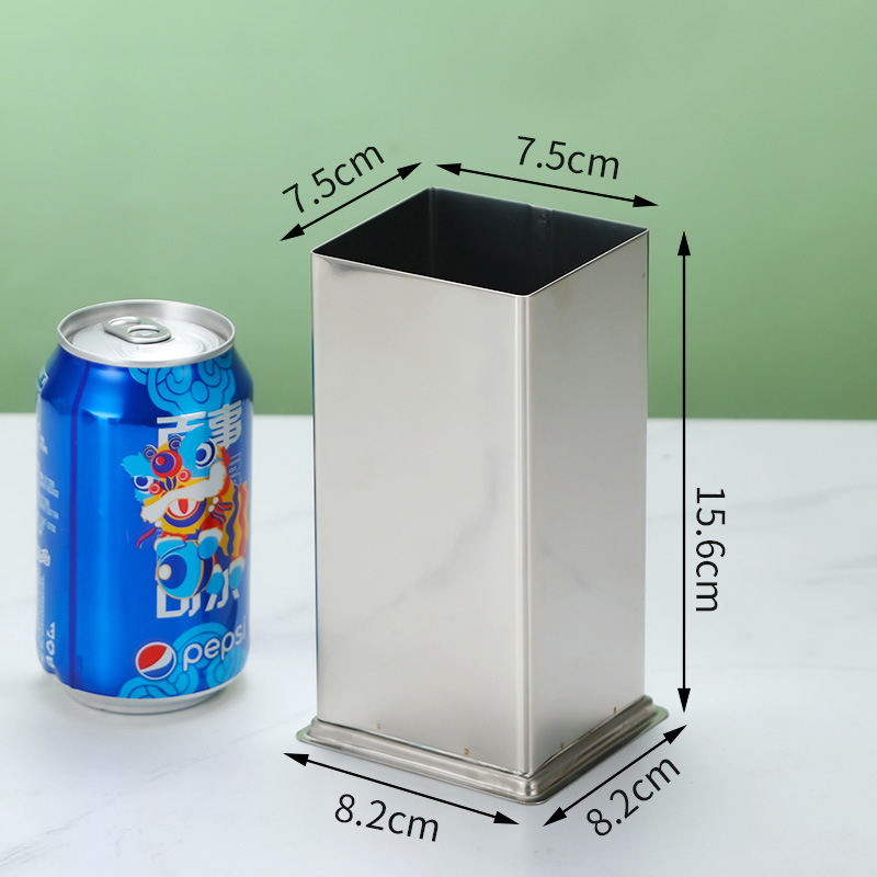 Square chopsticks holder (Silver)