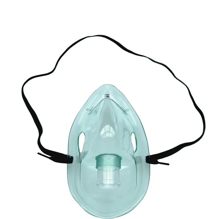 Máscara de oxigênio médico estéril descartável, preços para adultos ou pediatricos