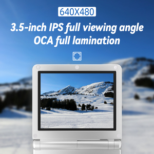 RG35XXSP Flip giocatore di videogiochi retrò 3.5 "IPS schermo <span class=keywords><strong>Linux</strong></span> 64GB giochi 5500 Pocket Console Wifi integrato