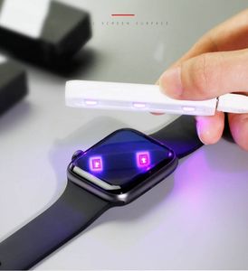 3D Full Coverage Watch UV Film Tempered Glass for <strong>Apple</strong> Watch Series 10 UV Glue Screen Protector for IWatch <strong>9</strong> <strong>8</strong> 38 42 44 46mm - Product Image 5