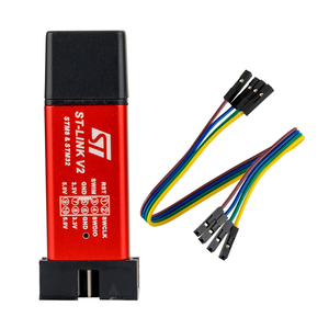 ST LINK Stlink ST-Link V2 Mini STM8 STM32 Simulator Programmier programmierung mit Abdeckung herunter laden DuPont Kabel ST Link V2 - Product Image 1