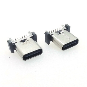 Usb סוג <span class=keywords><strong>c</strong></span> נקבה 16p תיקון אנכי h = 10.0/10.5 מ "מ שקע <span class=keywords><strong>TYPE</strong></span>-<span class=keywords><strong>C</strong></span>/מ" מ