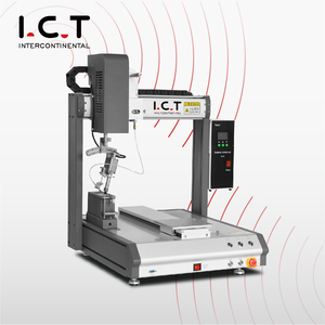 Паяльная станция для печатных плат ICT859, высокое качество, низкая цена, автоматическая настольная быстрая паяльная роботизированная машина Xyz с 3/4/5 осями