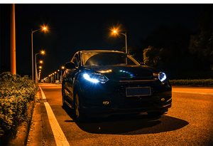 AKD araba styling için HRV HR-V VEZEL 2015-2018 LED farlar DRL orijinal halojen yüksek işın düşük işın su dönüş sinyali - Product Image 5