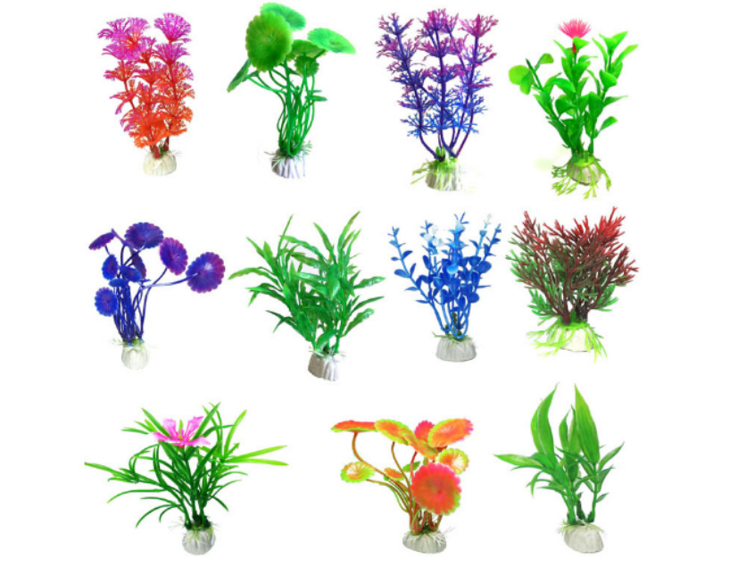 Erba acquatica per paesaggi - Confezione da 3 - Assortita