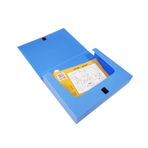Cajas de archivos de almacenamiento A4, cajas de archivos PP con tapa, organizador de carpetas de archivos, caja de archivo de almacenamiento de documentos para oficina - Product Image 2