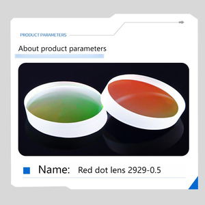 Kırmızı nokta <span class=keywords><strong>Lens</strong></span> 2929-0.5 Custom-made yüksek hassasiyetli optik cam lazer Sight üreticiden doğrudan tedarik - Product Image 3