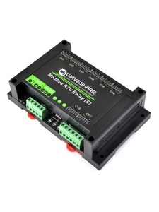 <strong>Modbus</strong> RTU 8-ch Latching <strong>Relay</strong> <strong>Module</strong> (C) <strong>with</strong> RS485 Interface, Multi Isolation Protection Circuits, Rail-mounted Case - Product Image 2