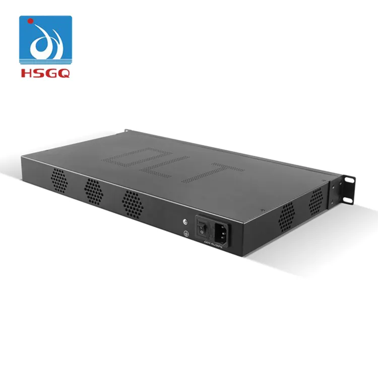HSGQ E08R 19ich 1U 20km ftth 8pon 1G sfp 8 ports EPON OLT GPON SFP ONU compatible avec HAWI ZTE