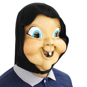 หน้ากากยางแบบเต็มศีรษะหน้ากากฮาโลวีนปาร์ตี้ฮาโลวีนปาร์ตี้ฮาโลวีน - Product Image 2