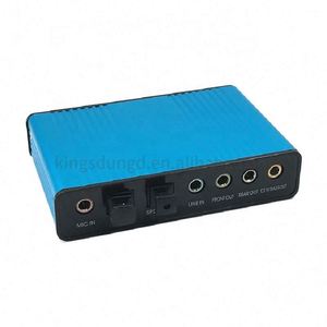 CM6206芯片组外部USB声卡通道5.1 7.1光学声卡适配器，适用于个人电脑笔记本电脑专业 - Product Image 2