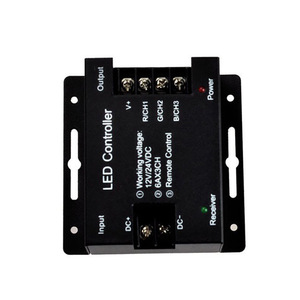 Atenuador de LED RF PWM de 18A, serie táctil, controlador de atenuación de Control remoto inalámbrico, atenuador PWM RGB, 1 unidad - Product Image 4