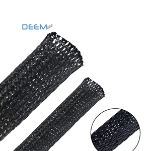 DEEM PET genişletilebilir kol PET örgülü Sleeving kablo yönetimi kol fabrika kaynağı çoklu renkler Mix örgü desenleri - Product Image 3