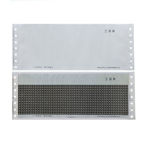 Impresión de logotipo personalizado sin carbón NCR salario carta confidencial sobre papel payslip recibo seguridad ordenador Bill Pin Mailer - Product Image 1