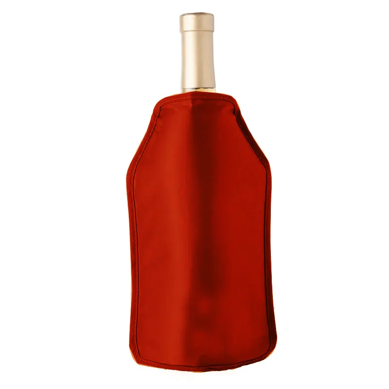 Kamp kullanımlık şarap şişe soğutucu çanta şarap soğutucu sağlar hızlı Chilling ve tutar şişeleri soğuk
