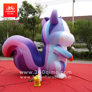 Khổng lồ tùy chỉnh Inflatable quảng cáo thiết kế phim hoạt hình động vật linh vật động vật đuôi dài sóc hoặc các sự kiện - Product Image 4