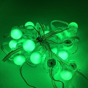 Full color ip68 gs8206 pixel module 3pcs 5050 <strong>led</strong> with backup signal line frosted cover 30mm diameter dc12v addressable rgb - Product Image 5