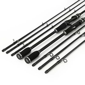 Byloo surfcasting sörf döküm 2 parça karbon olta baitcasting çubuk 2.1m 2.4m 2 parça M ML MH eylem 3 ipuçları bir çubuk - Product Image 3