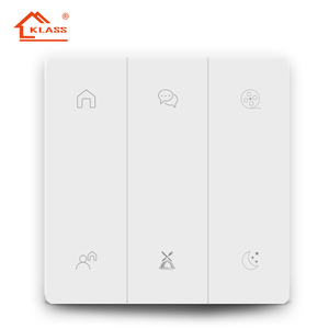 KLASS Smart Tuya ZigBee Wand-Touch-Schalter 1/Gang mit super dünnem PC-Panel für Smart Home Smart Home Automation System 40 a - Product Image 4