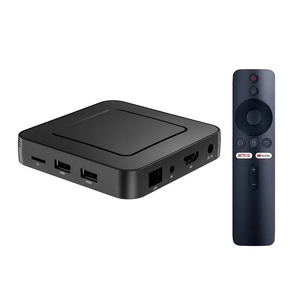 2024 ที่ถูกที่สุดกล่องATV Android 10 กล่องทีวีZ6 เสียงรีโมทคอนโทรลAllwinner H313 Quad Core 2GB 16GBกล่องZ6 - Product Image 1