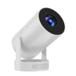 HY300 Pro projektör 4K Android 11 çift Wifi6.0 BT5.0 dahili HiFi ses hoparlörü desteği 180 ° rotasyon taşınabilir ev projektör - Product Image 2