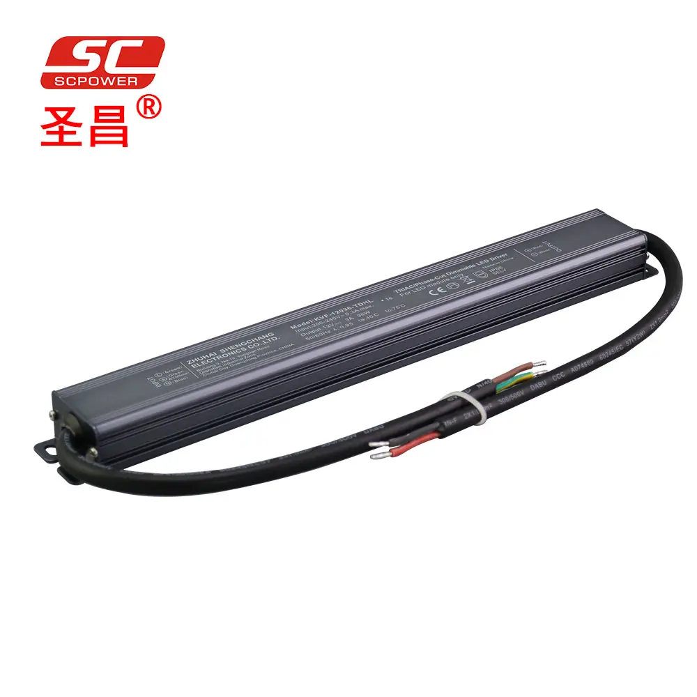 led waterproof triac dimmable led driver for flood light