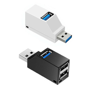 USB3.0ハブコンピューターアクセサリーUSBスプリッターケーブルアダプター電源ソケットアダプター複数のネットワークハブ3ポート - Product Image 1