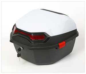 Fabrika elektrikli araba gövde büyük kapasiteli genel Scooter kuyruk kutusu su geçirmez akülü araba saklama kutusu motosiklet kuyruk kutuları - Product Image 5