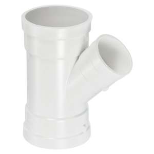 Y-tipi PVC boru bağlantı parçaları 3-Way su tüpü adaptör kaplin 20 25 32mm ID pürüzsüz yüzey döküm teknikleri - Product Image 3