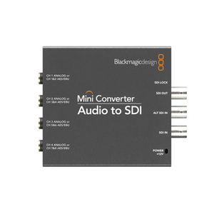 Mini Wireless Metal Converter SDI to Audio 1080p Resolution 5V <strong>Input</strong> Stereo Feature 12V <strong>Output</strong> for HDTV for Home <strong>Camera</strong> Use - Product Image 1