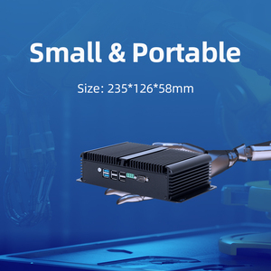 Intel N100 DDR4 MSATA SSD 4 Gigabit Ethernet RS 232 485 Firewall Fanless Mini PC <strong>Computer</strong> Computadoras Pfsense Sever Soft Router - Product Image 4