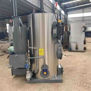 Isıtma ve şarap pişirme gıdaları için 700 kg dikey kömür yakıtlı biyokütle buhar jeneratörü At220v 60 Hz kazık kullanılır - Product Image 5