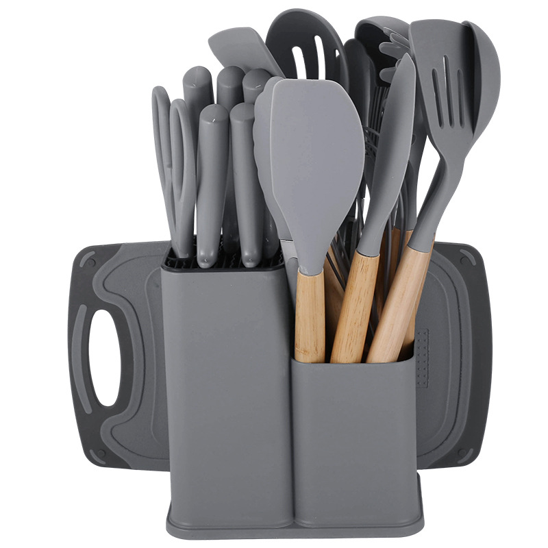 Gris-ensemble de 19 pièces-1300g