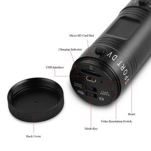 กล้องวิดีโอแบบสวมศีรษะสำหรับทำกิจกรรมนอกบ้าน,กล้อง DV Cam แนวสปอร์ตกันน้ำได้รองรับสูงสุด128G